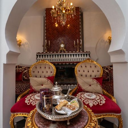 Riad Lella Chama Chefchaouen Bagian luar foto