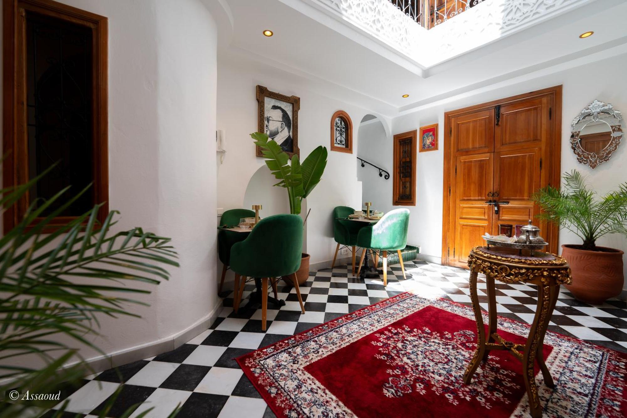 Riad Lella Chama Chefchaouen Bagian luar foto