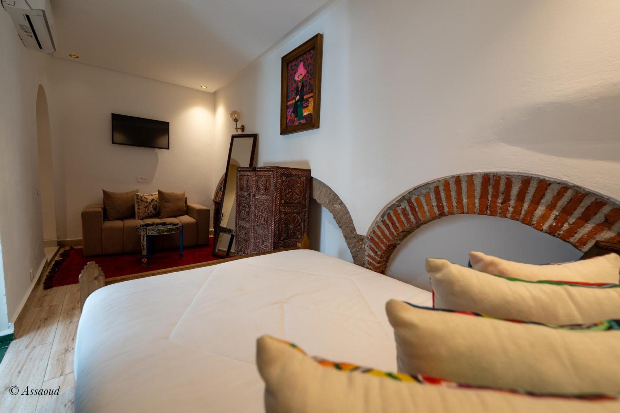 Riad Lella Chama Chefchaouen Bagian luar foto