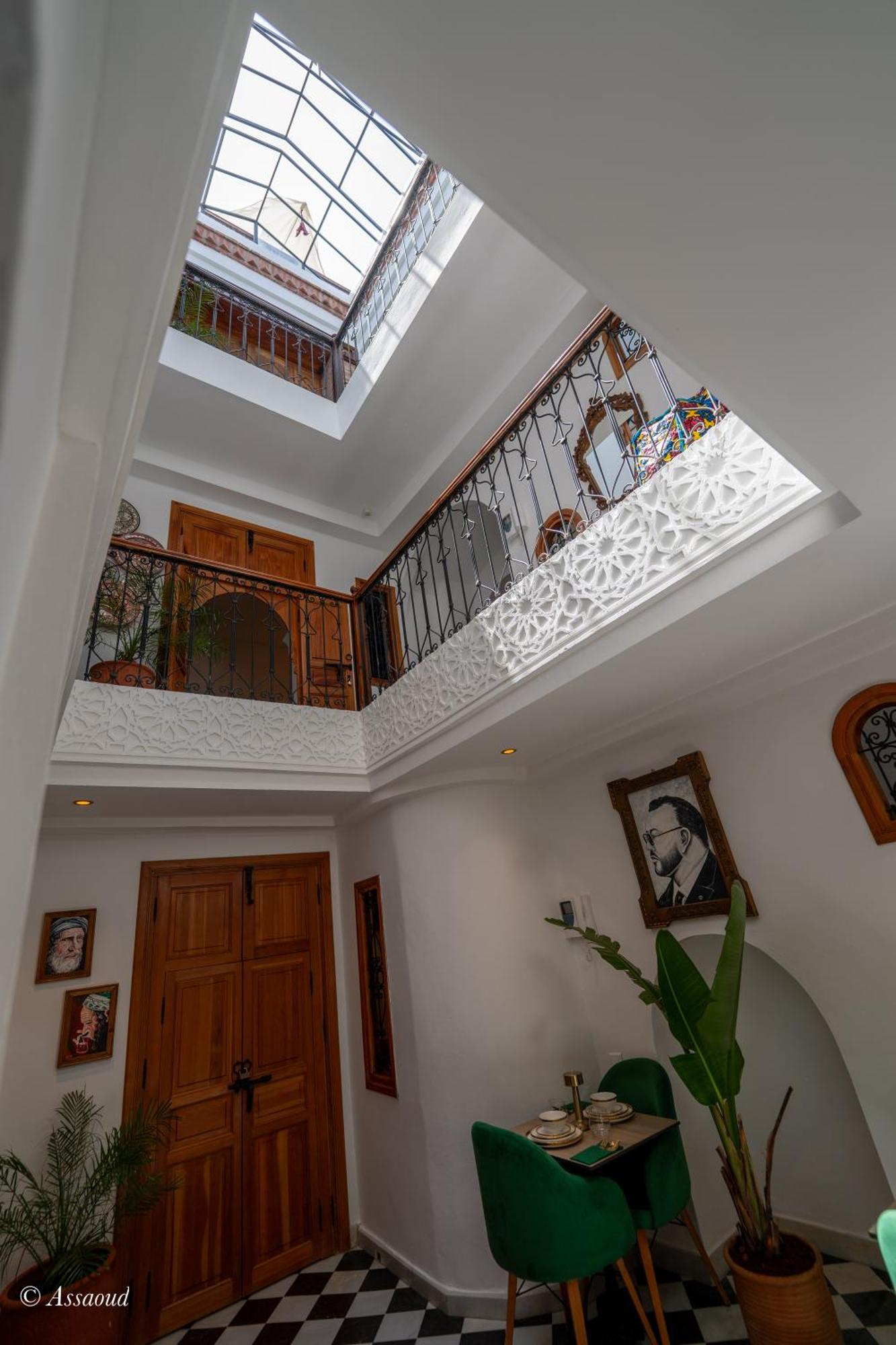 Riad Lella Chama Chefchaouen Bagian luar foto