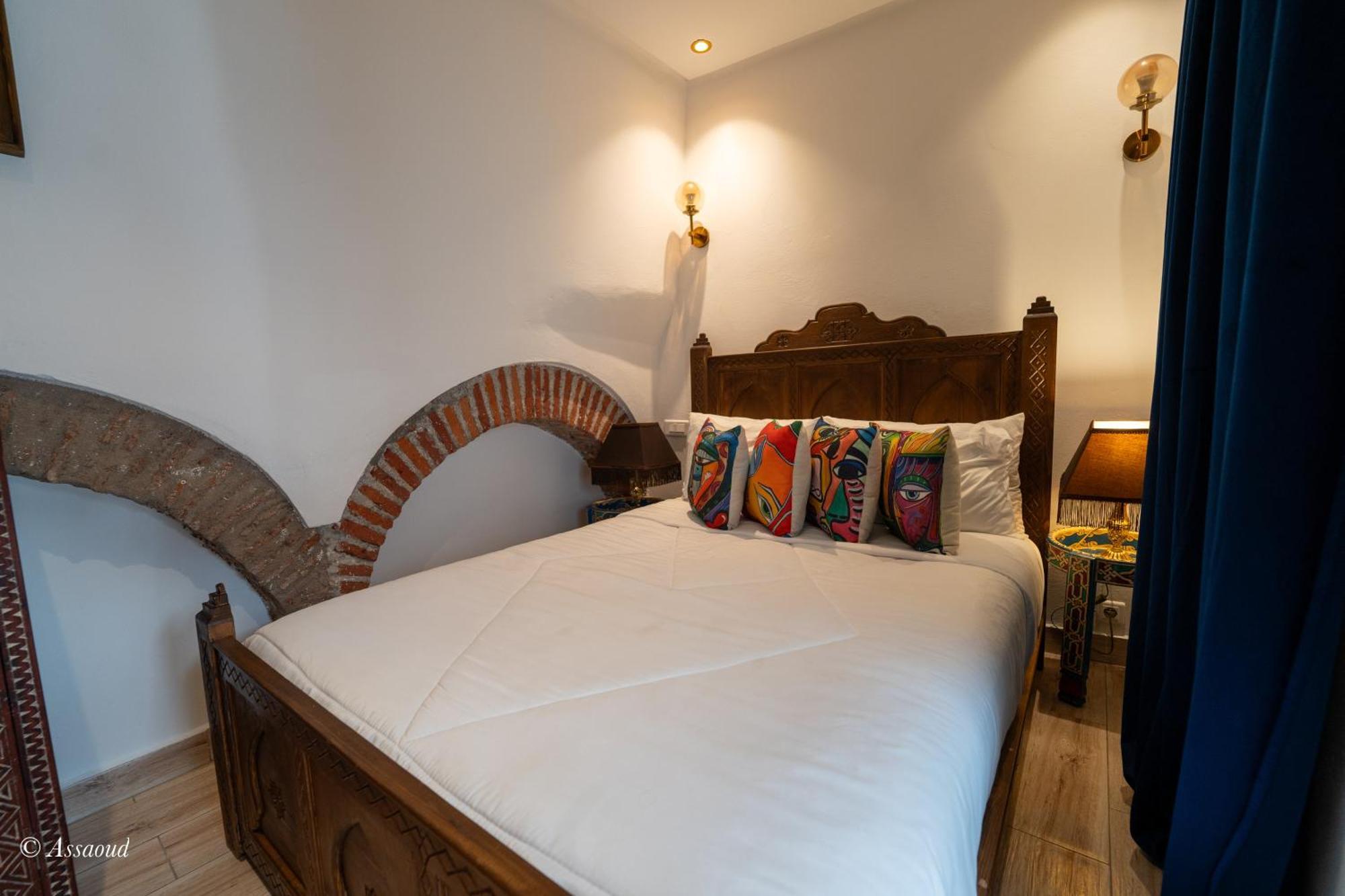 Riad Lella Chama Chefchaouen Bagian luar foto