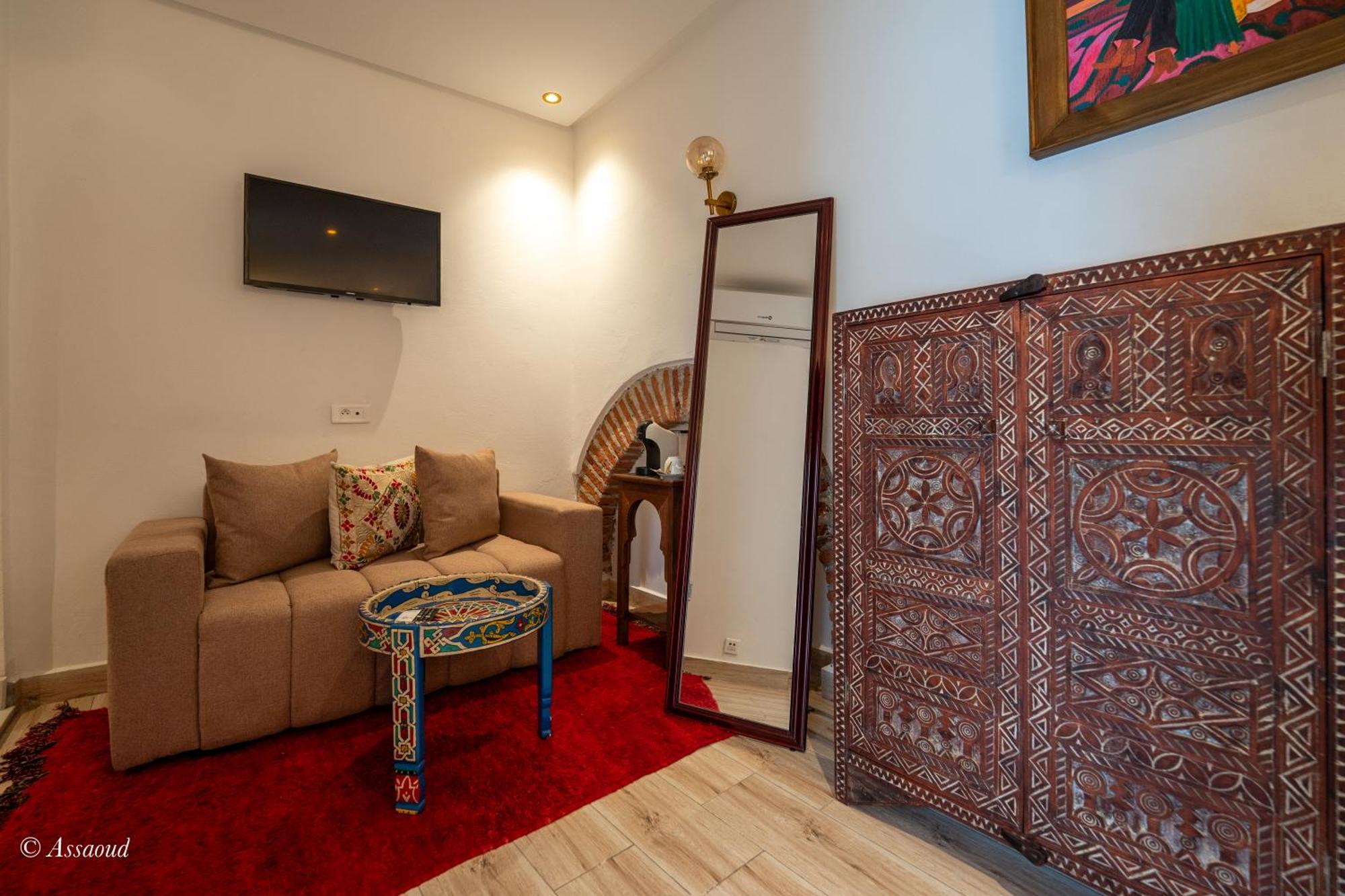 Riad Lella Chama Chefchaouen Bagian luar foto