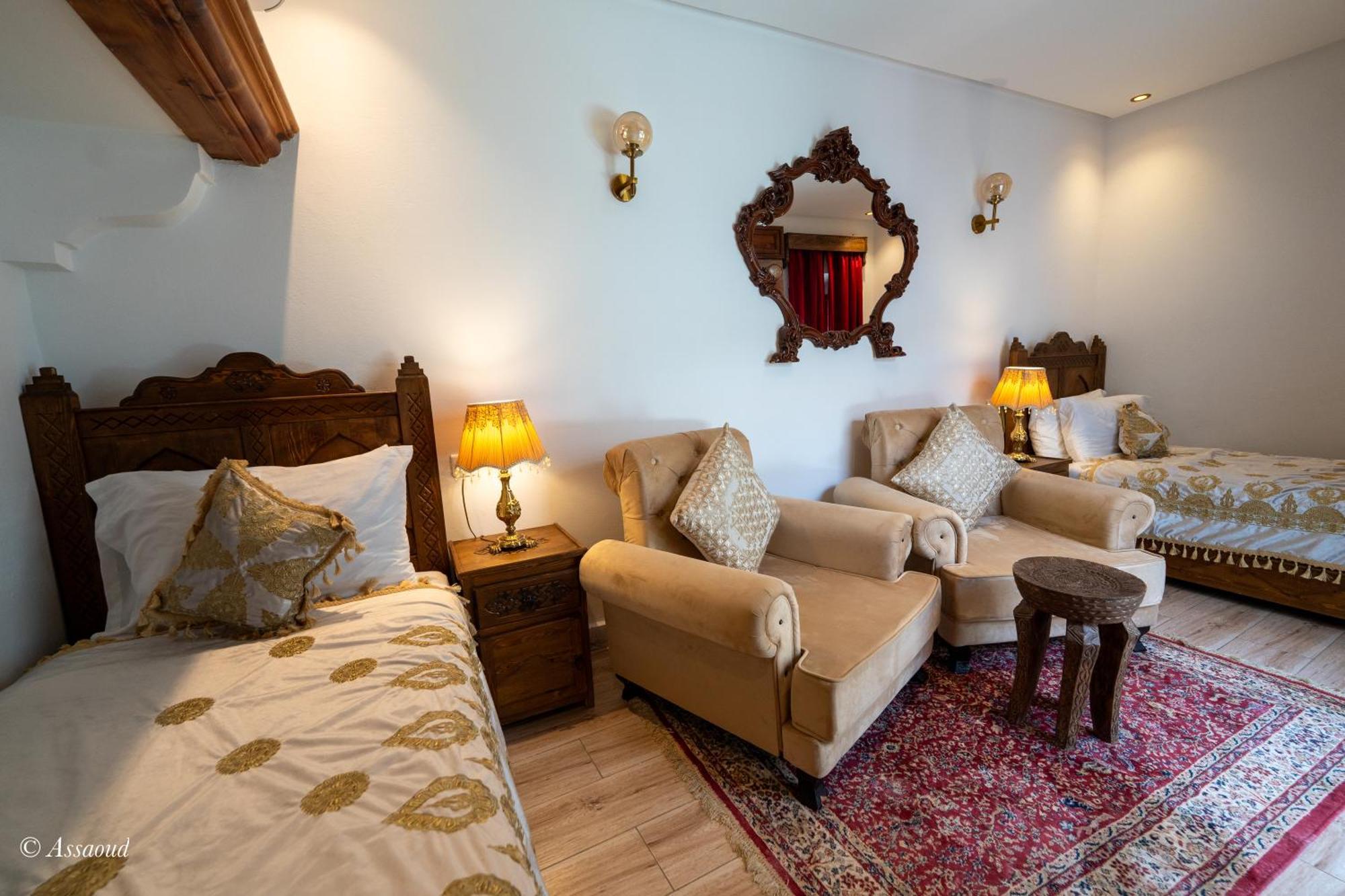 Riad Lella Chama Chefchaouen Bagian luar foto