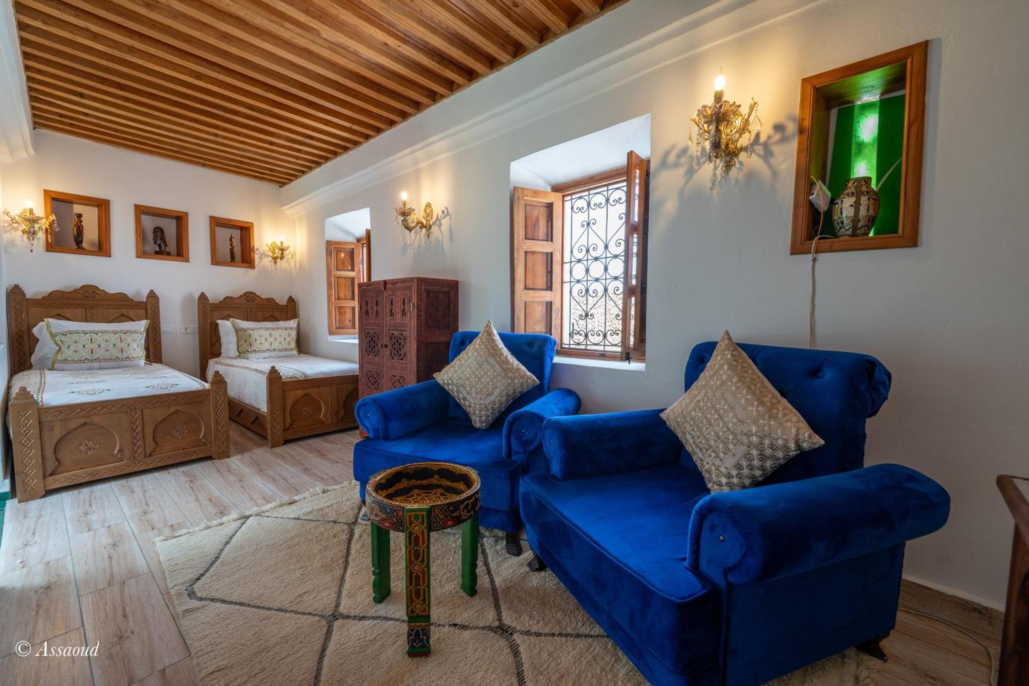 Riad Lella Chama Chefchaouen Bagian luar foto