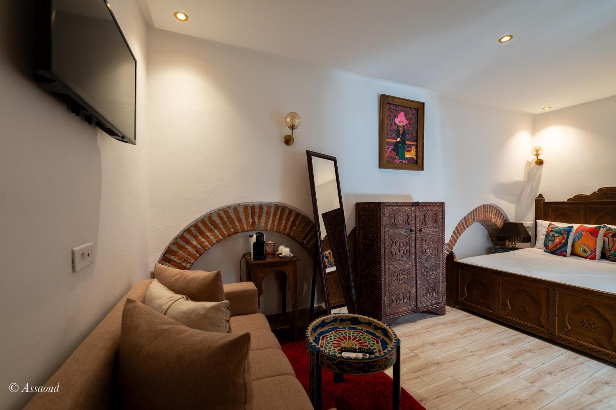 Riad Lella Chama Chefchaouen Bagian luar foto
