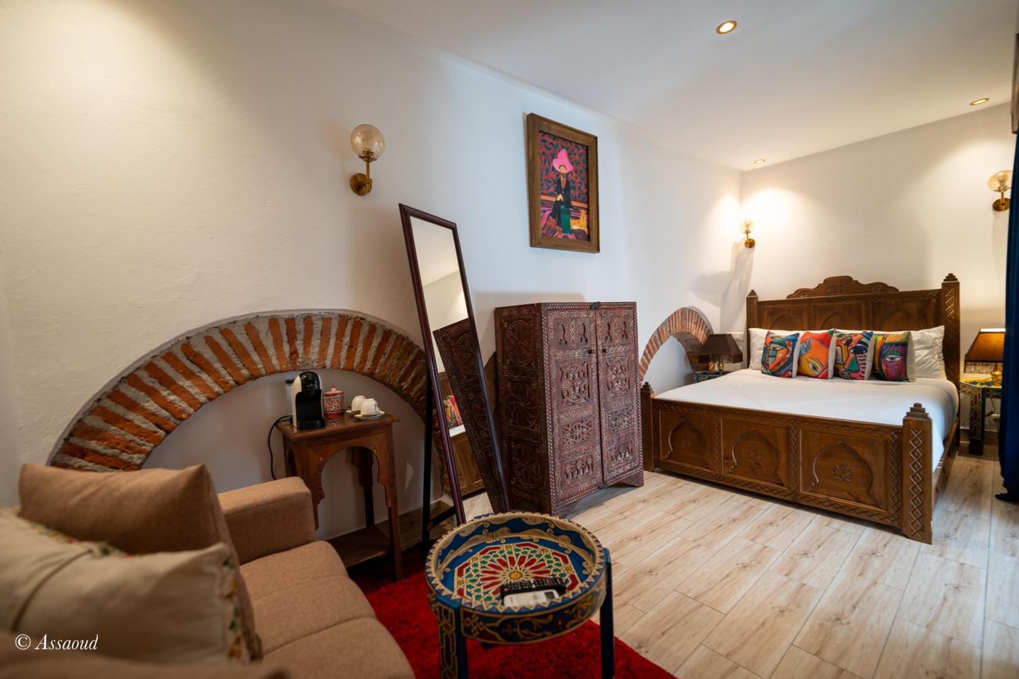 Riad Lella Chama Chefchaouen Bagian luar foto