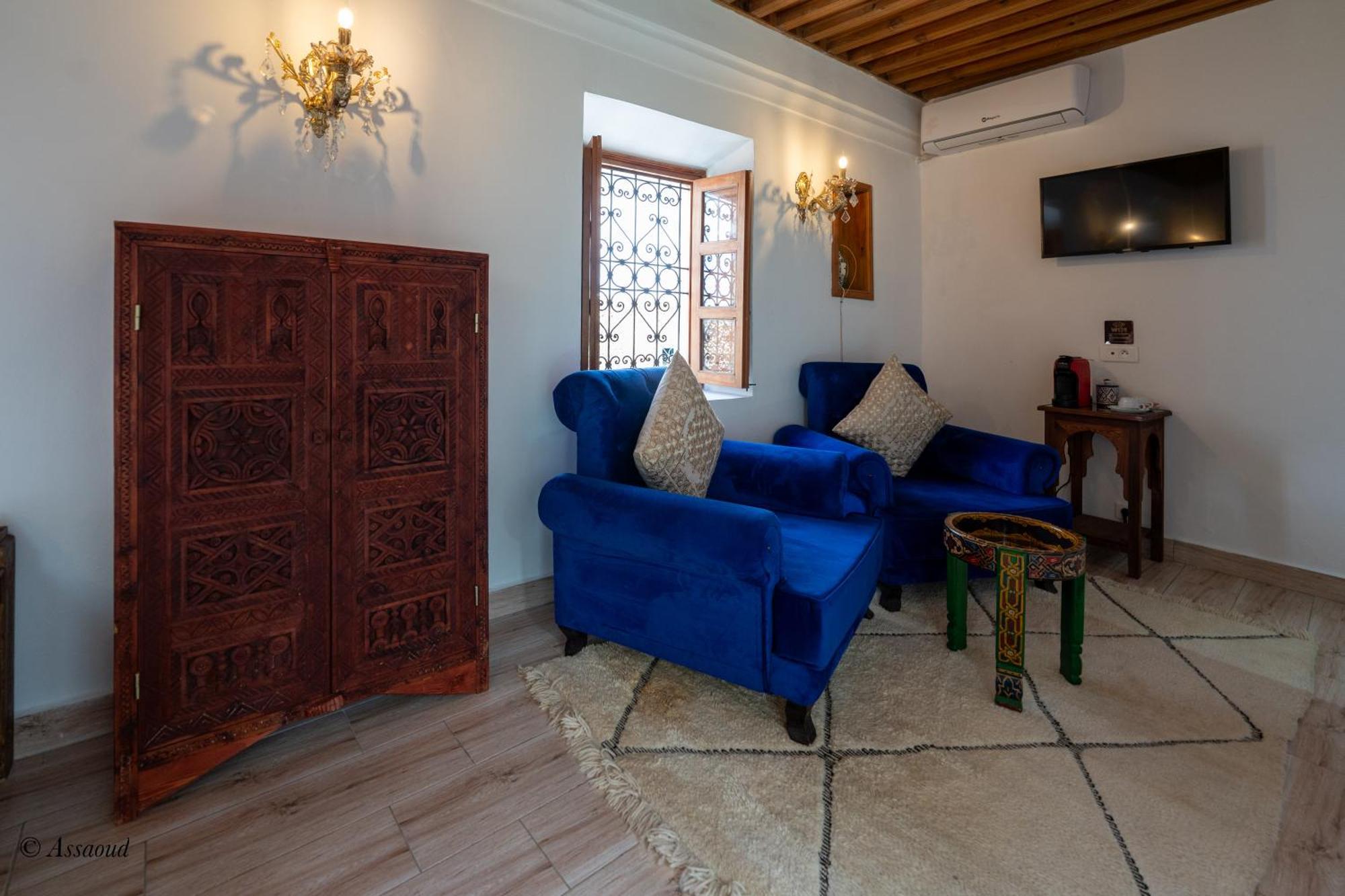 Riad Lella Chama Chefchaouen Bagian luar foto
