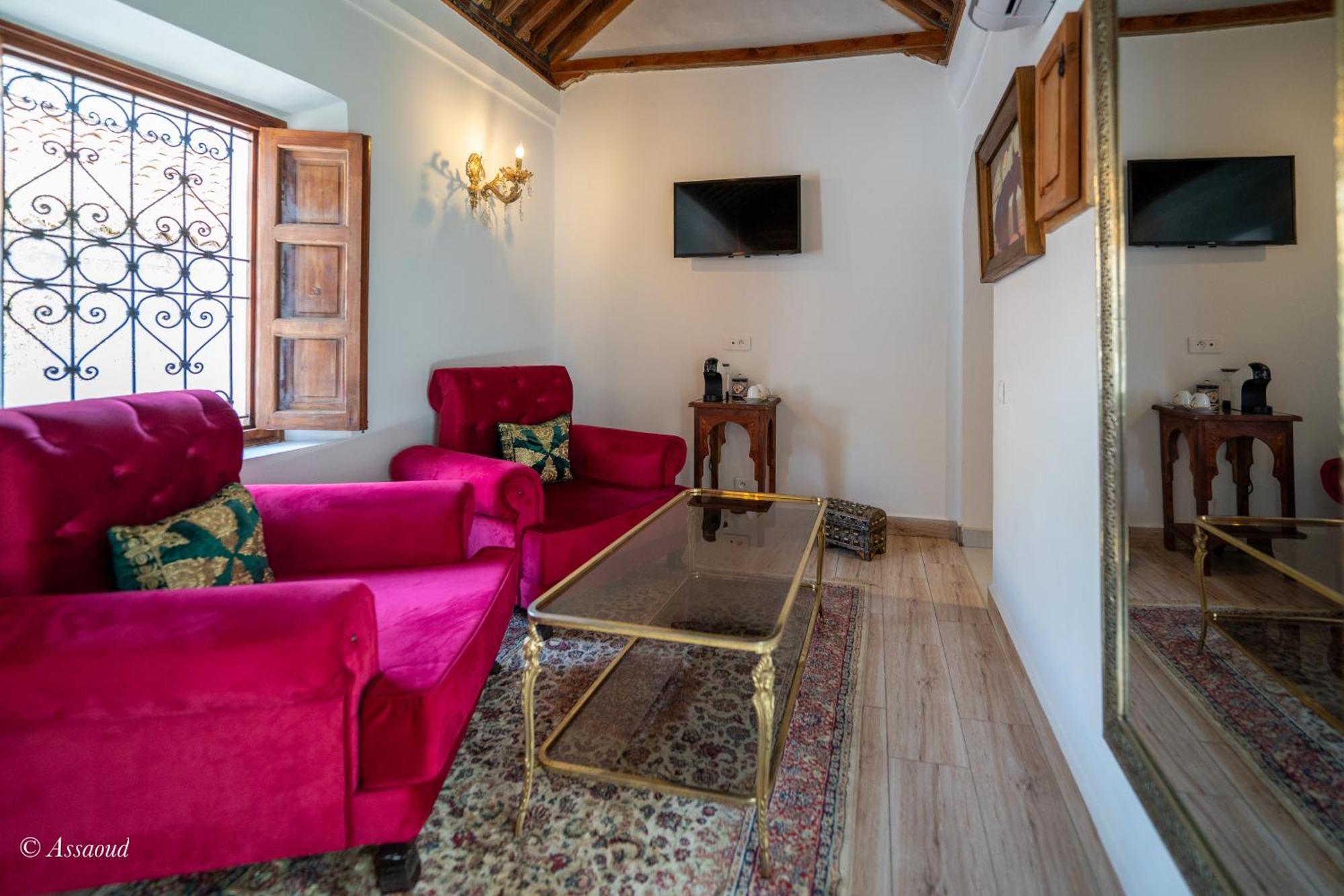 Riad Lella Chama Chefchaouen Bagian luar foto