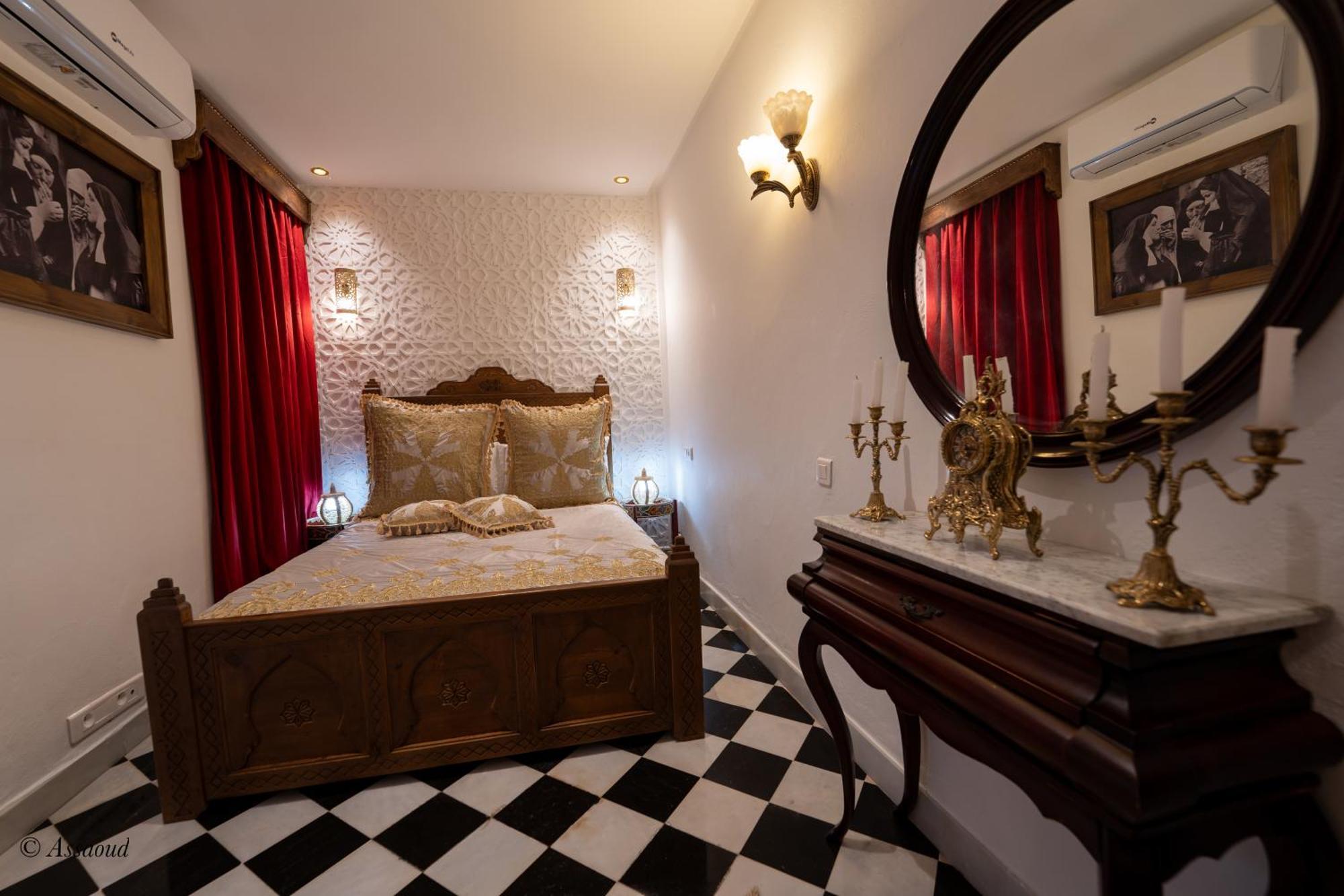 Riad Lella Chama Chefchaouen Bagian luar foto