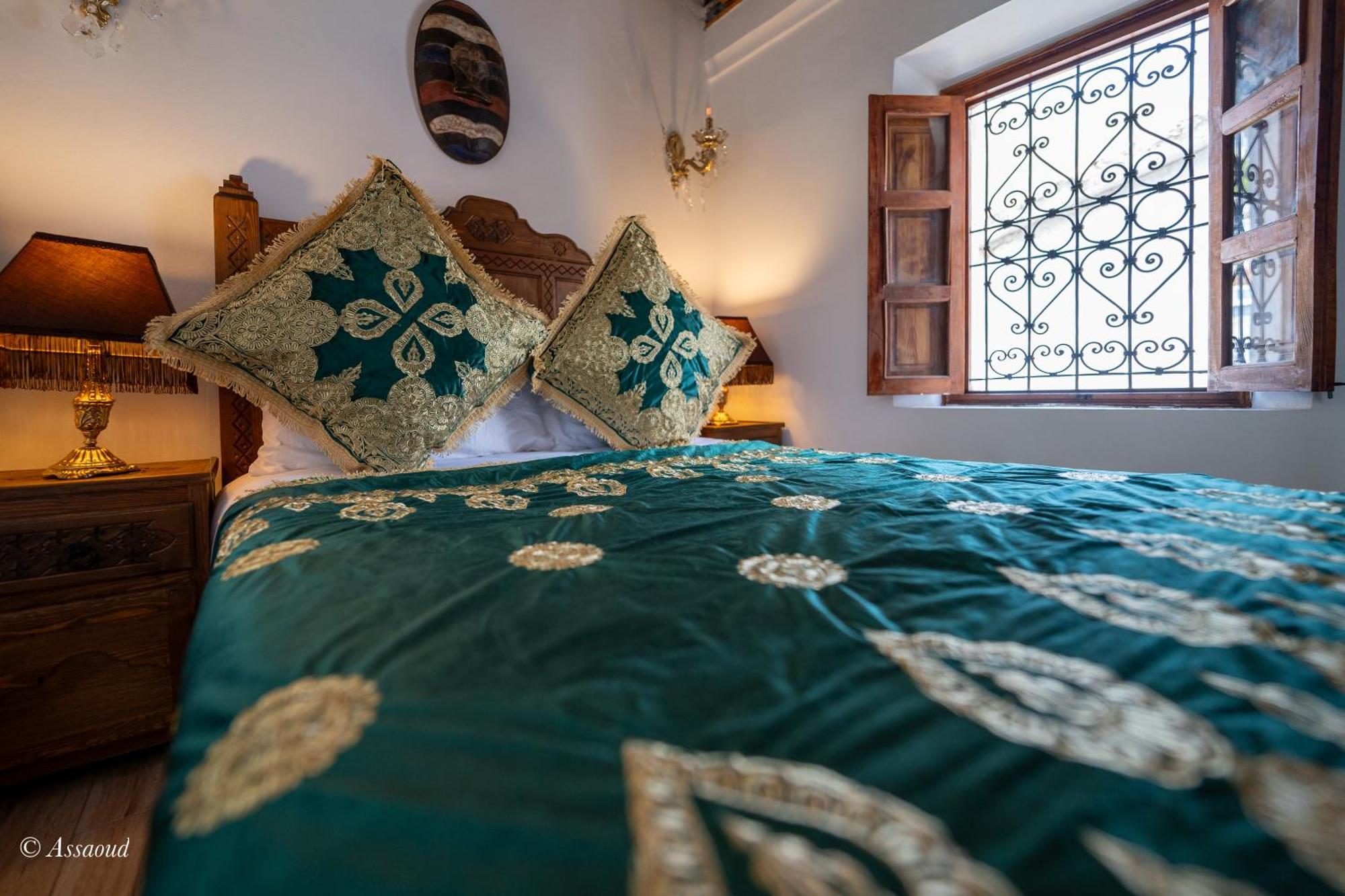 Riad Lella Chama Chefchaouen Bagian luar foto