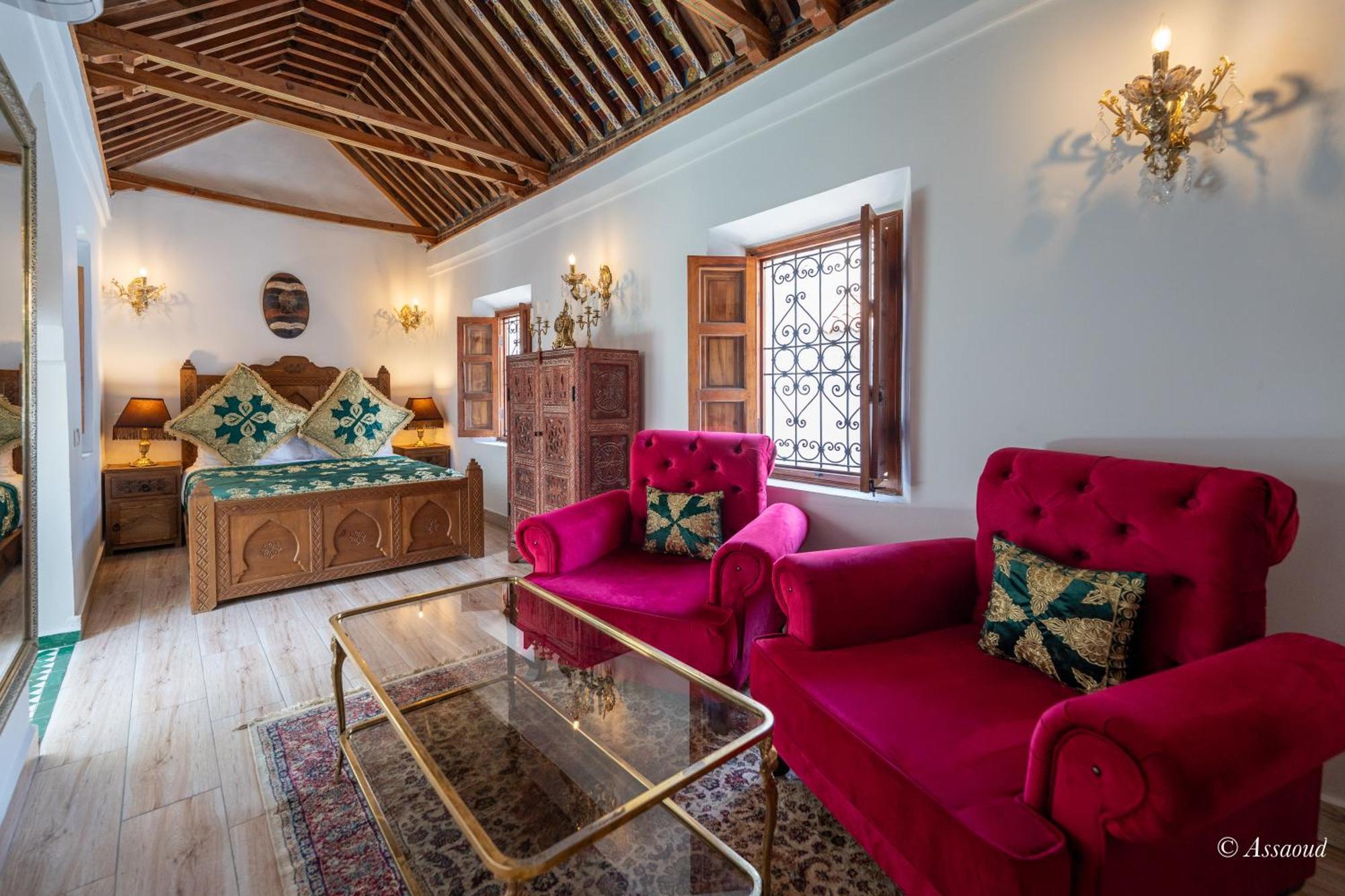 Riad Lella Chama Chefchaouen Bagian luar foto