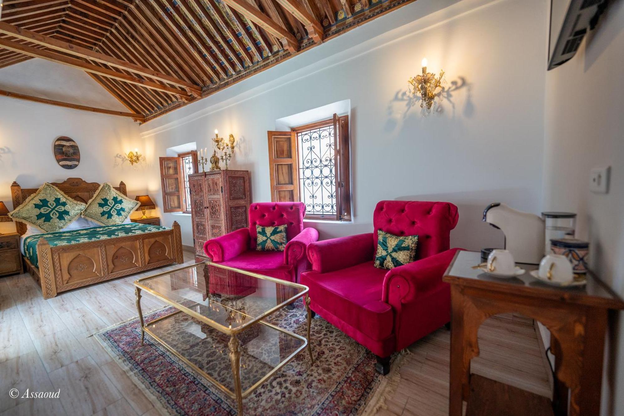 Riad Lella Chama Chefchaouen Bagian luar foto