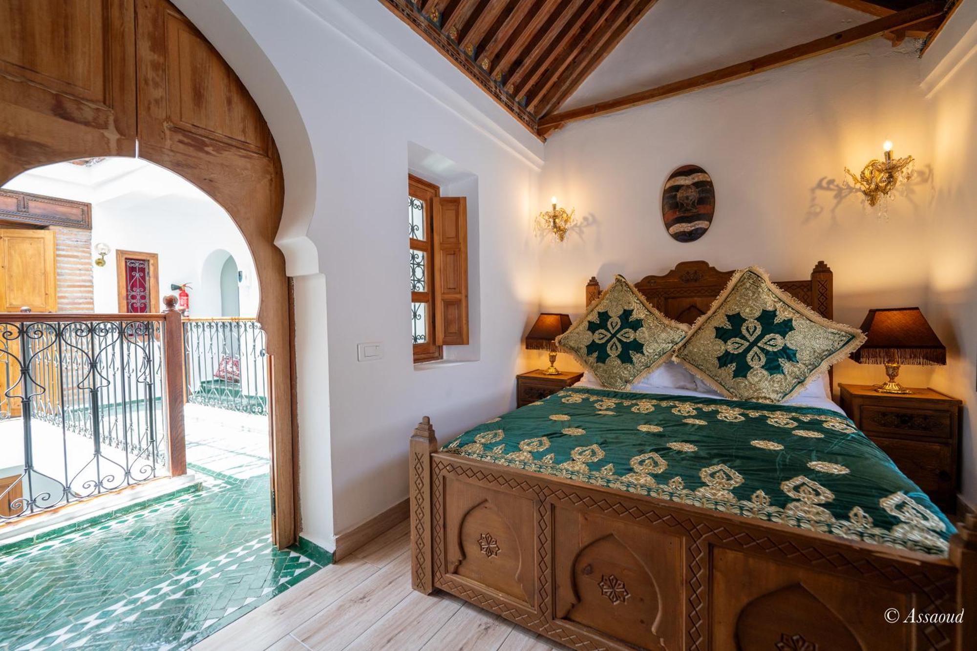 Riad Lella Chama Chefchaouen Bagian luar foto