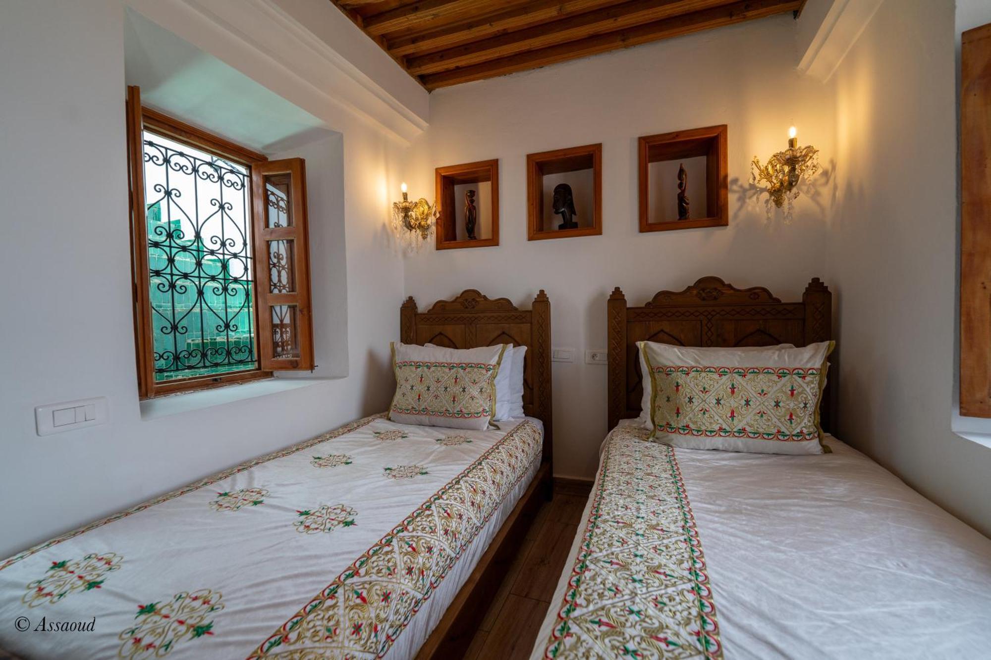 Riad Lella Chama Chefchaouen Bagian luar foto