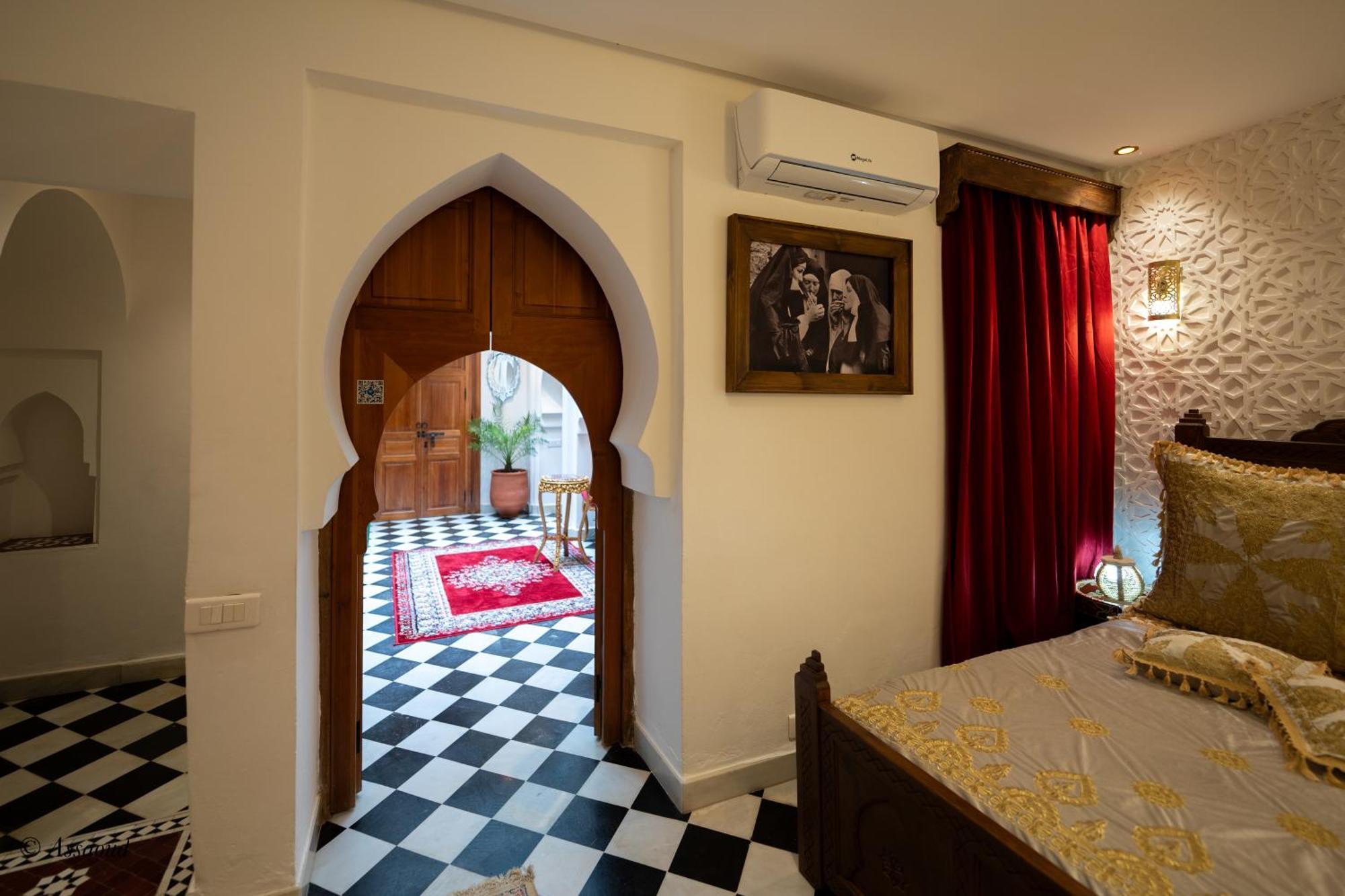 Riad Lella Chama Chefchaouen Bagian luar foto