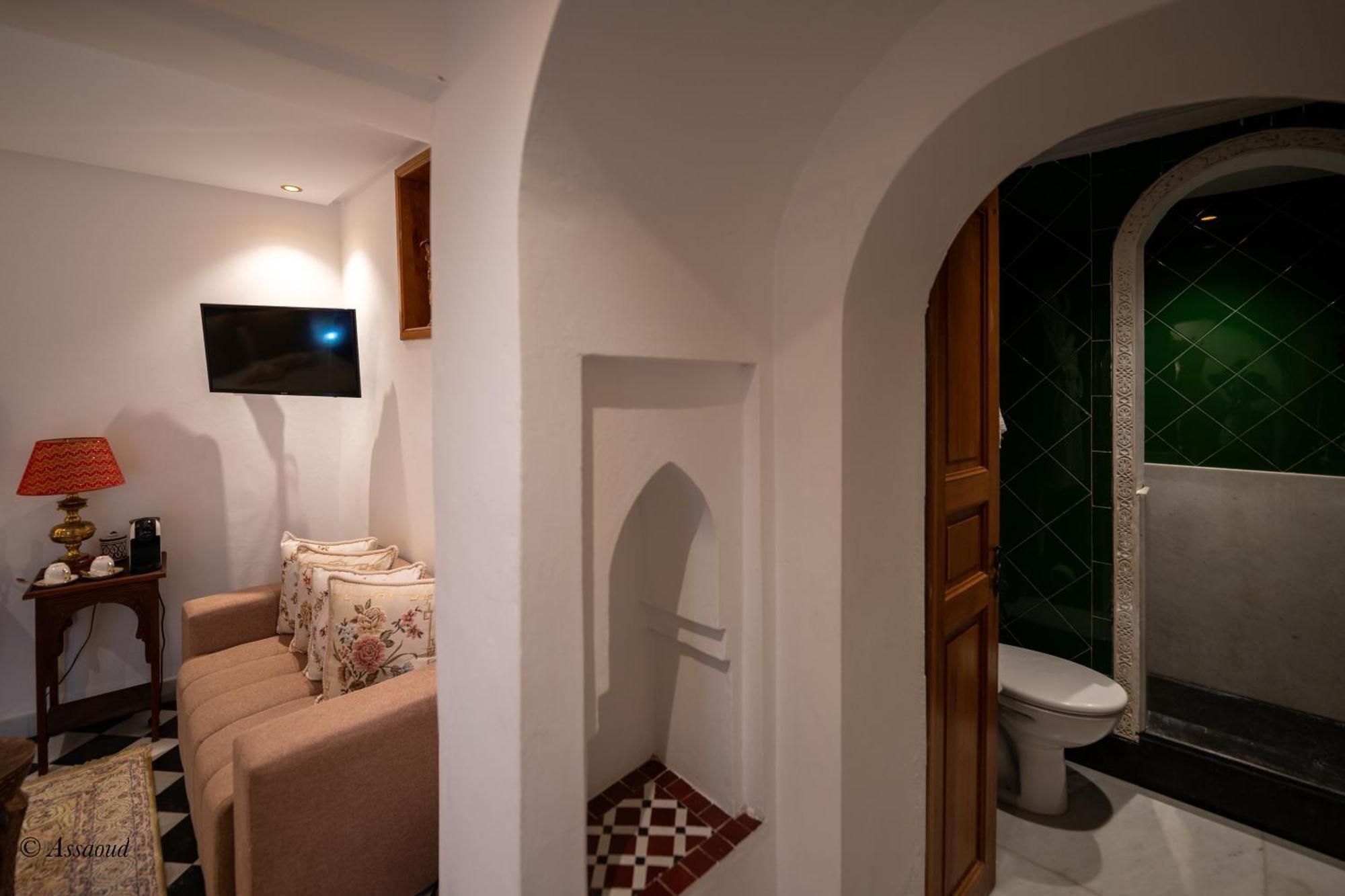Riad Lella Chama Chefchaouen Bagian luar foto