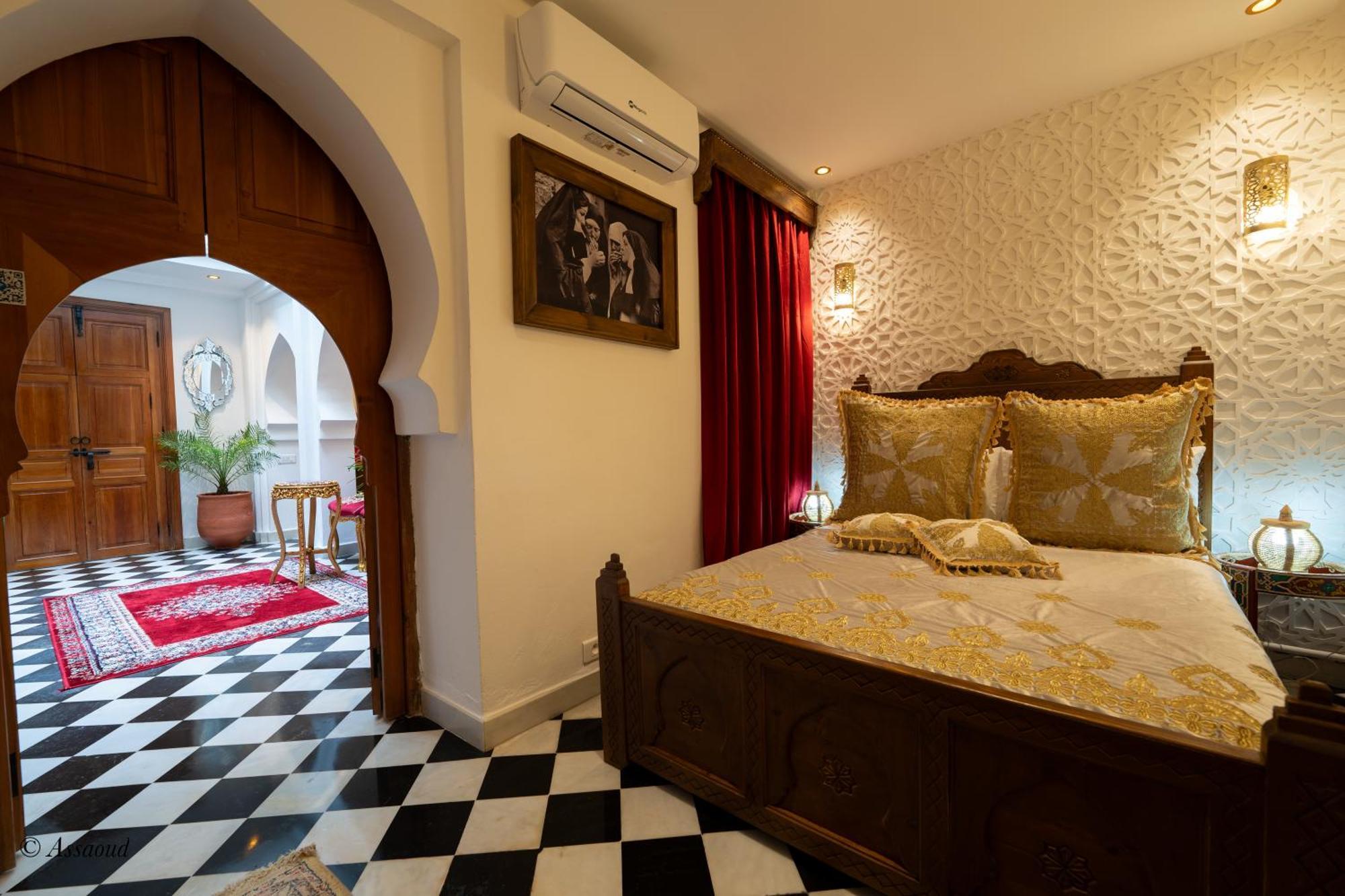 Riad Lella Chama Chefchaouen Bagian luar foto