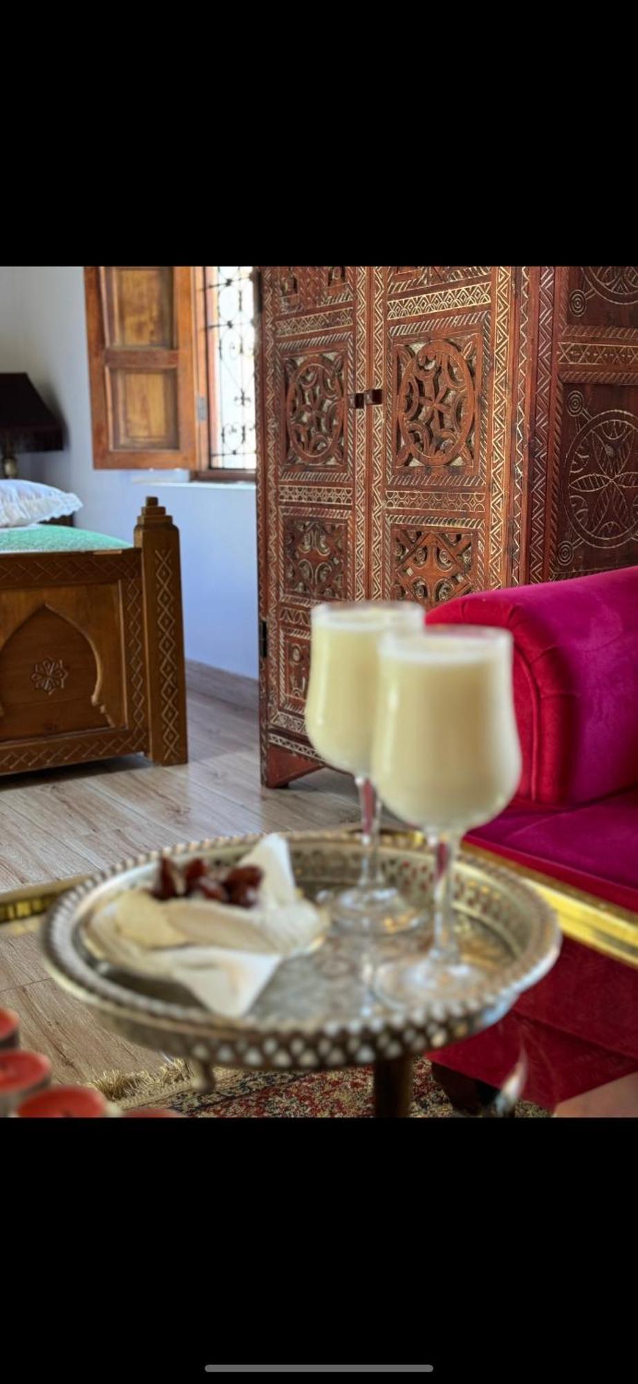 Riad Lella Chama Chefchaouen Bagian luar foto